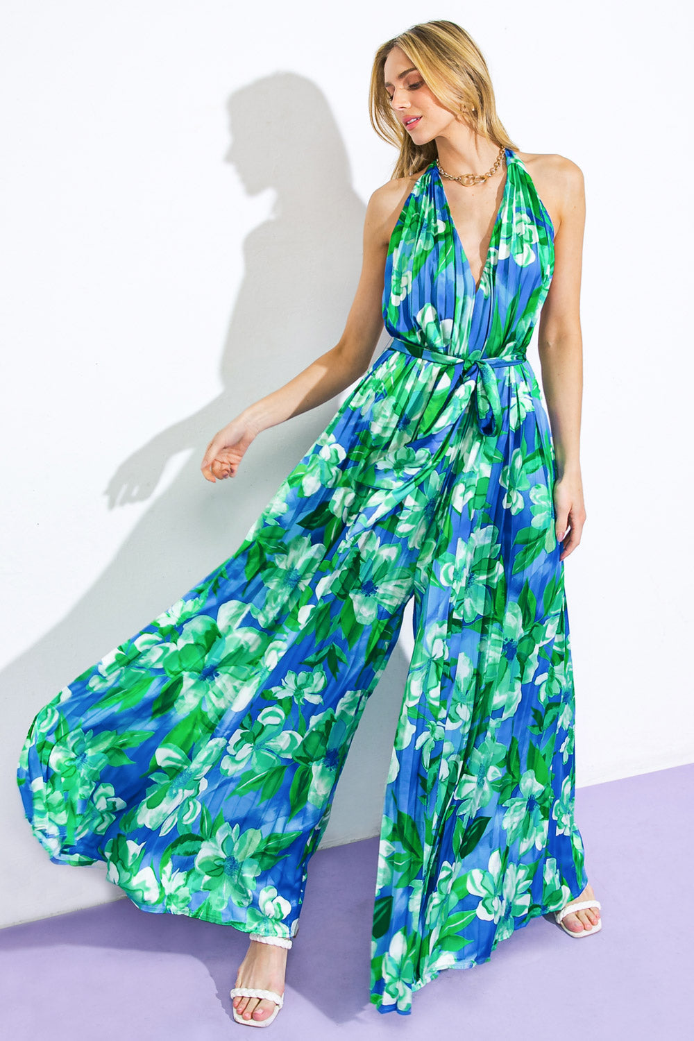 FRIDAY EVENING WOVEN JUMPSUIT - By Baano