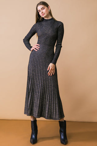 STAY COZE SWEATER MIDI DRESS - By Baano