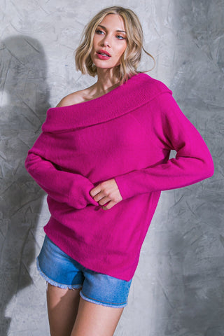 GORGEOUS VIBE SWEATER TOP - By Baano