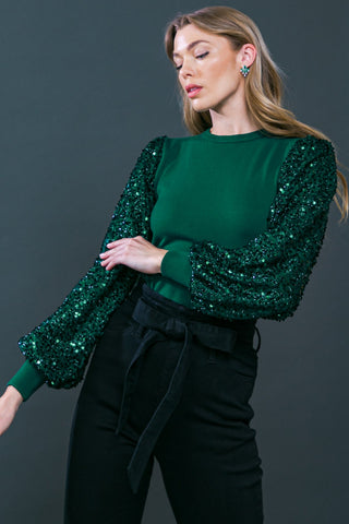FEELING THE FUN SWEATER TOP - By Baano
