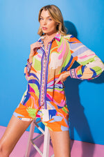 HUMMING BIRD WISHES WOVEN TOP - By Baano