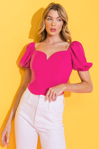 RICH FLEX WOVEN CROP TOP - By Baano