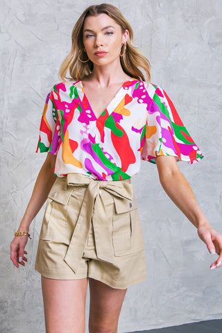 STYLISH SUMMER WOVEN TOP - By Baano