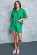 TRUE MEANING WOVEN TOP - By Baano