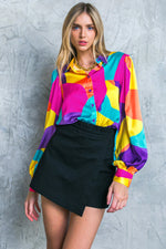 FOLLOW THE FLOW WOVEN TOP - By Baano