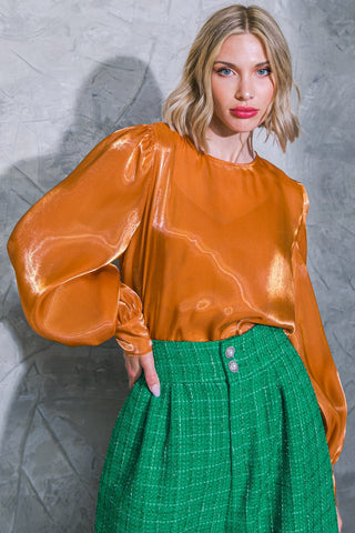 OUTING LIGHT WOVEN TOP - By Baano