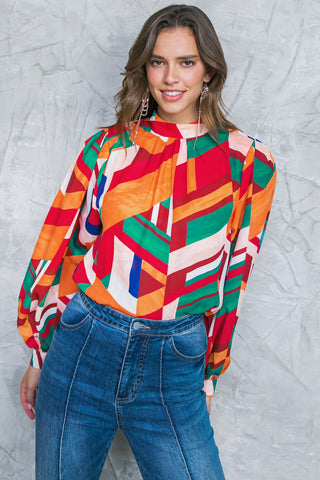 LIGHT UP MY LIFE WOVEN TOP - By Baano