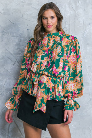 MISS PUNCTUALITY WOVEN TOP - By Baano