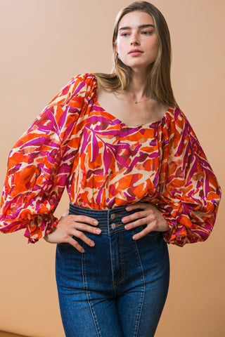 DESIRABLE STYLE WOVEN TOP - By Baano