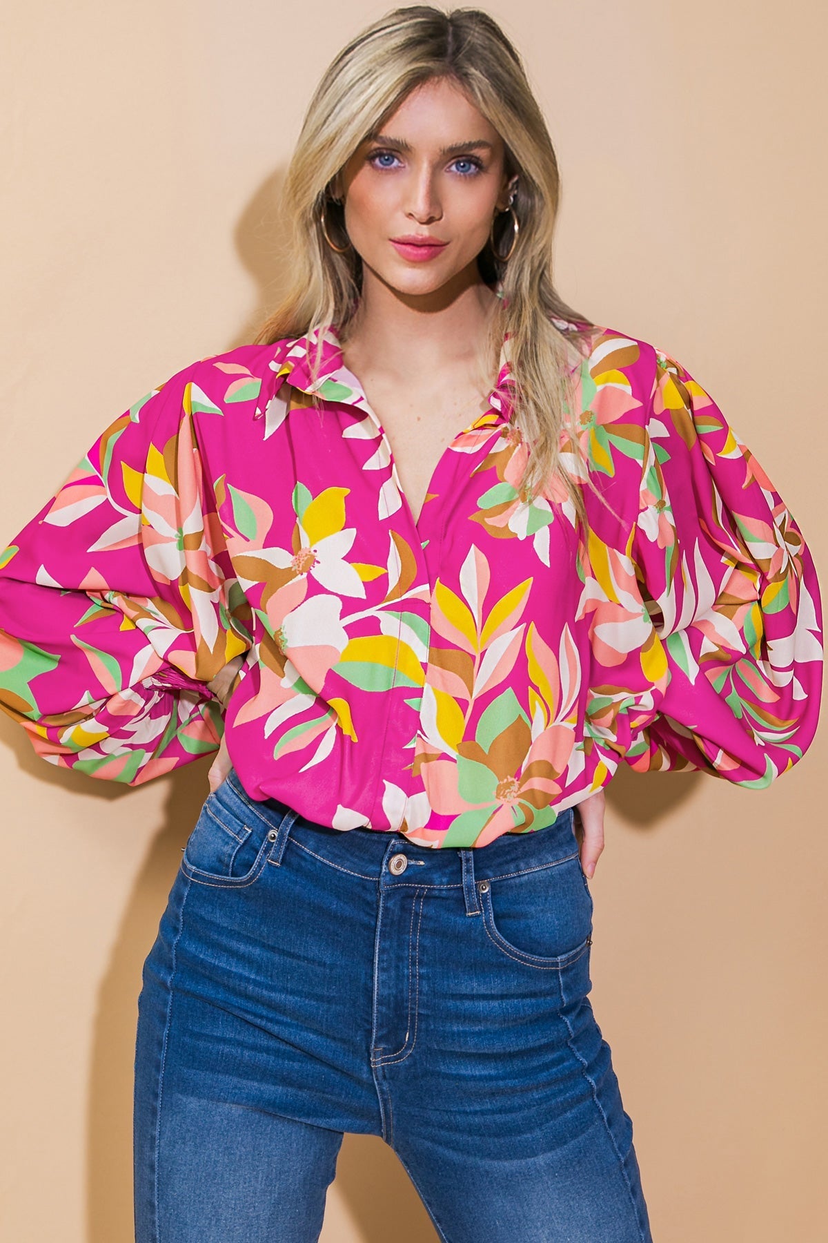 A CHILL MOMENT WOVEN TOP - By Baano