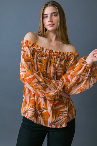MAKE ME BELIEVE WOVEN TOP - By Baano