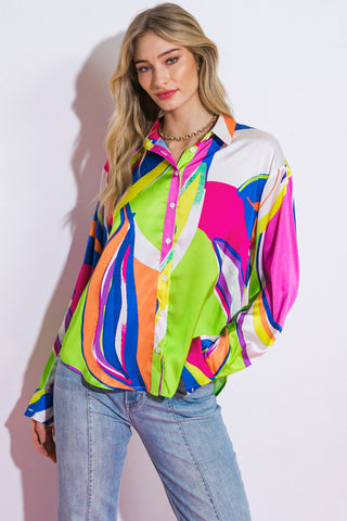 GET GOING WOVEN TOP - By Baano
