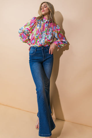 JUST WHAT I NEEDED WOVEN TOP - By Baano