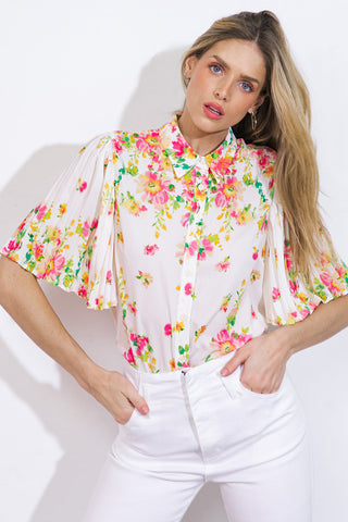 DON'T OVERTHINK IT WOVEN TOP - By Baano