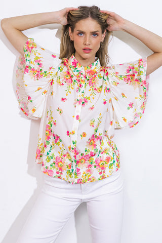 DON'T OVERTHINK IT WOVEN TOP - By Baano