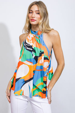 STATUS SYMBOL WOVEN TOP - By Baano