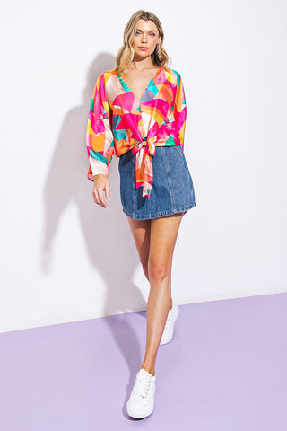 BE MINE FOREVER WOVEN TOP - By Baano