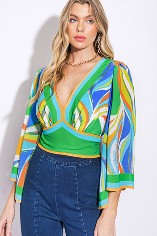 WE BELONG TOGETHER WOVEN CROP TOP - By Baano