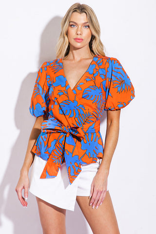 SIGN ME UP WOVEN TOP - By Baano