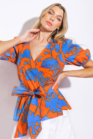 SIGN ME UP WOVEN TOP - By Baano