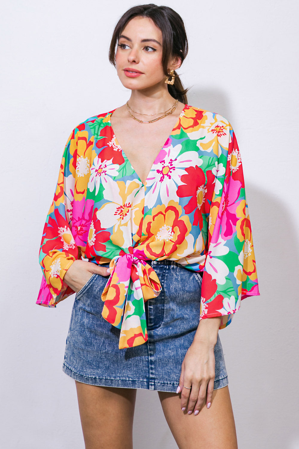 ABSOLUTELY ESSENTIAL WOVEN TOP - By Baano