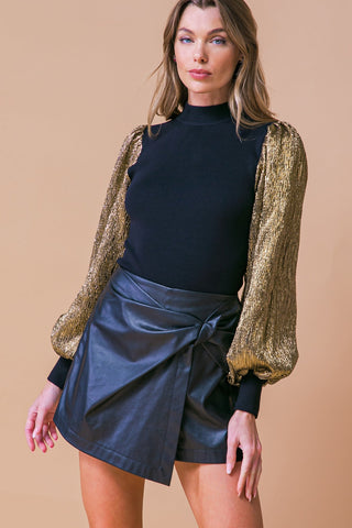 LOVELY ESSENCE SWEATER TOP - By Baano