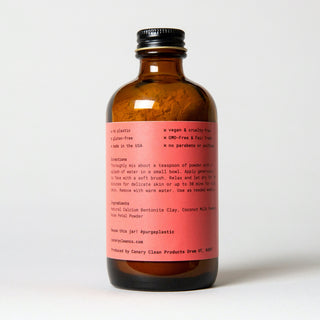 Bentonite Clay + Rose Face Mask - By Baano