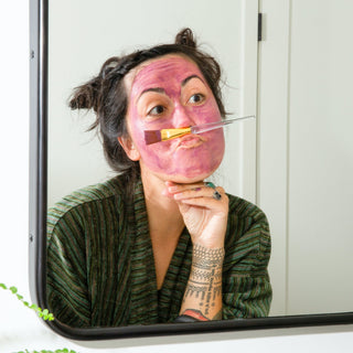 Bentonite Clay + Rose Face Mask - By Baano