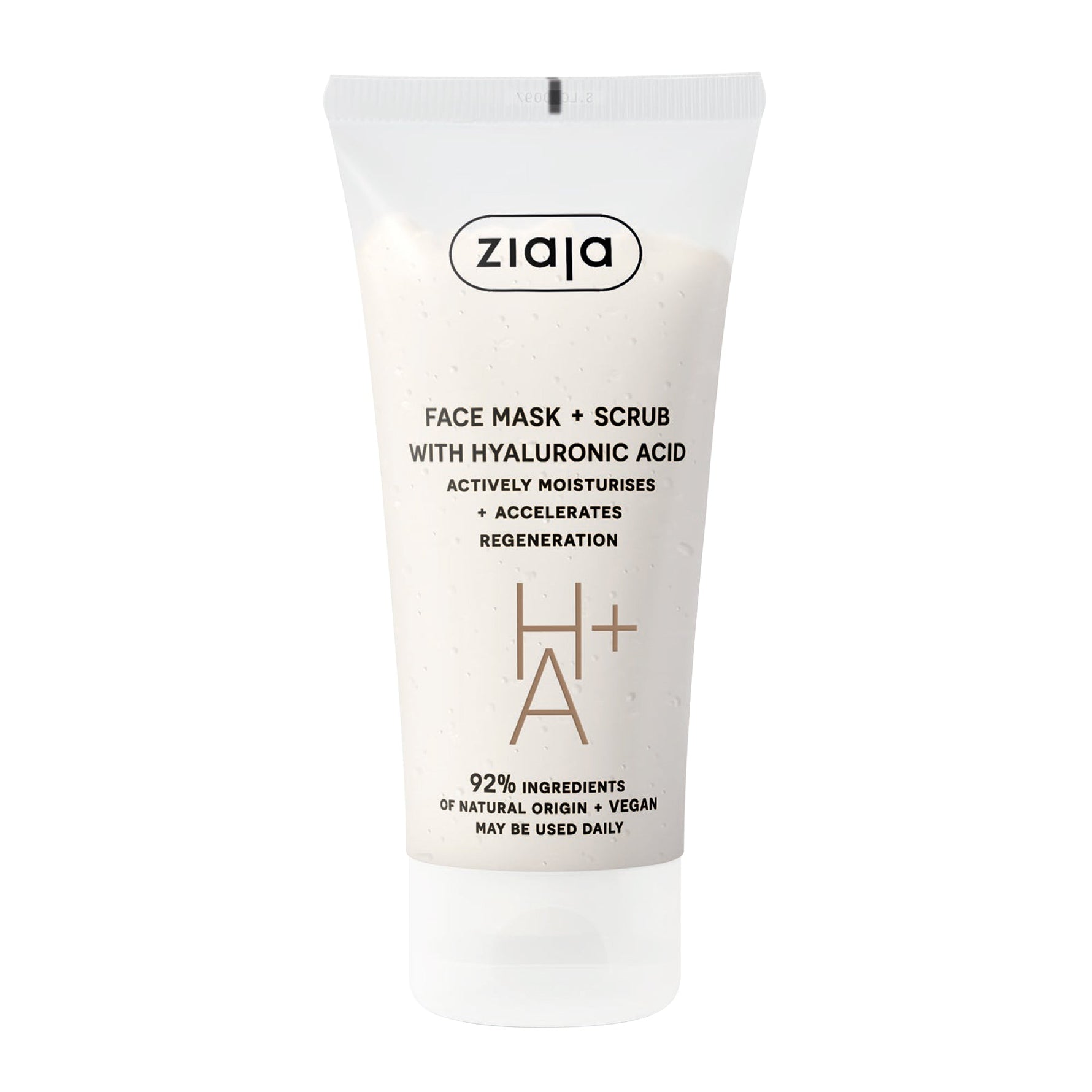 Face Mask and Scrub with Hyaluronic Acid - By Baano