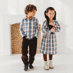 Brown Cord Boys Pant - By Baano