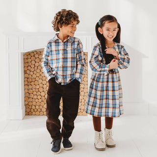 Brown Cord Boys Pant