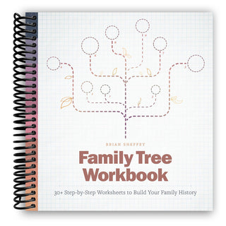 Family Tree Workbook: 30+ Step-by-Step Worksheets to Build Your Family History (Spiral Bound) - By Baano
