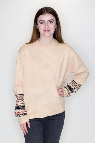 Fair Isle Sweater - By Baano