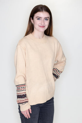 Fair Isle Sweater - By Baano