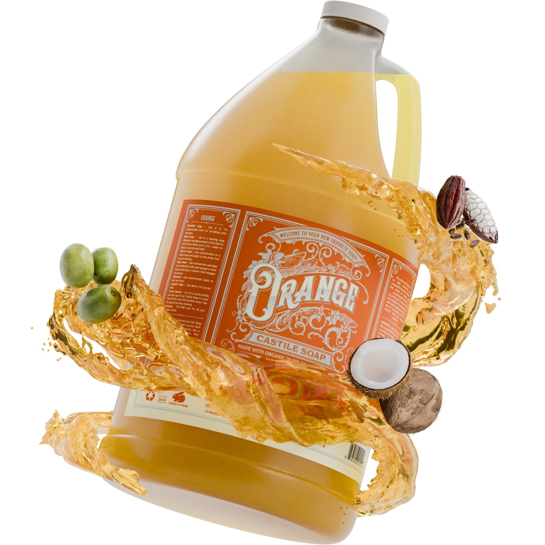 Orange Castile Soap