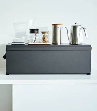Bread Box - Wide - Steel - By Baano