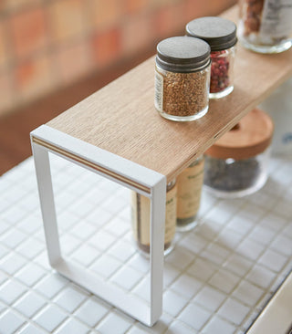 Single-Tier Riser - Steel + Wood - By Baano