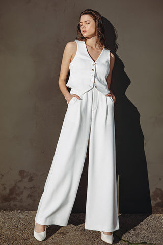 CALL MY LOVELY PONTI VEST - By Baano