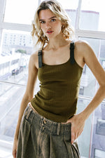 HONEY KISSES LUSTROUS TANK TOP - By Baano