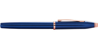 Century® II Translucent Cobalt Blue Lacquer Medium Nib Fountain Pen - By Baano