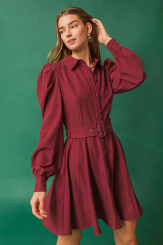WRAPPED UP IN LOVE MINI DRESS - By Baano