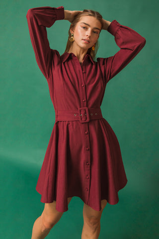 WRAPPED UP IN LOVE MINI DRESS - By Baano