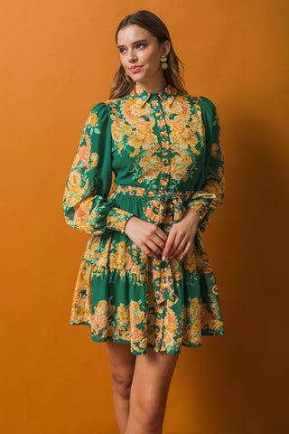 FURTHERST THING WOVEN MINI DRESS - By Baano