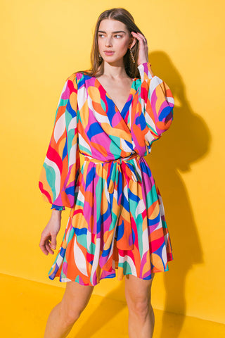BOSTON GET AWAY WOVEN MINI DRESS - By Baano
