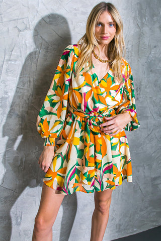 DARING HEART WOVEN MINI DRESS - By Baano