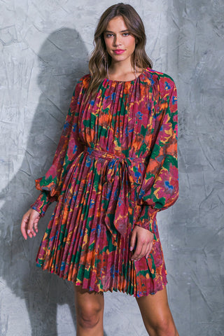 WASHED AWAY WOVEN MINI DRESS - By Baano