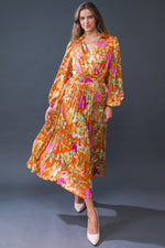 KEEP GETTING BETTER WOVEN MIDI DRESS - By Baano