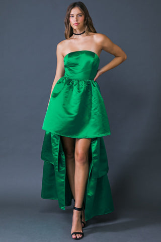FASHIONABLE FLAIR WOVEN MAXI DRESS - By Baano