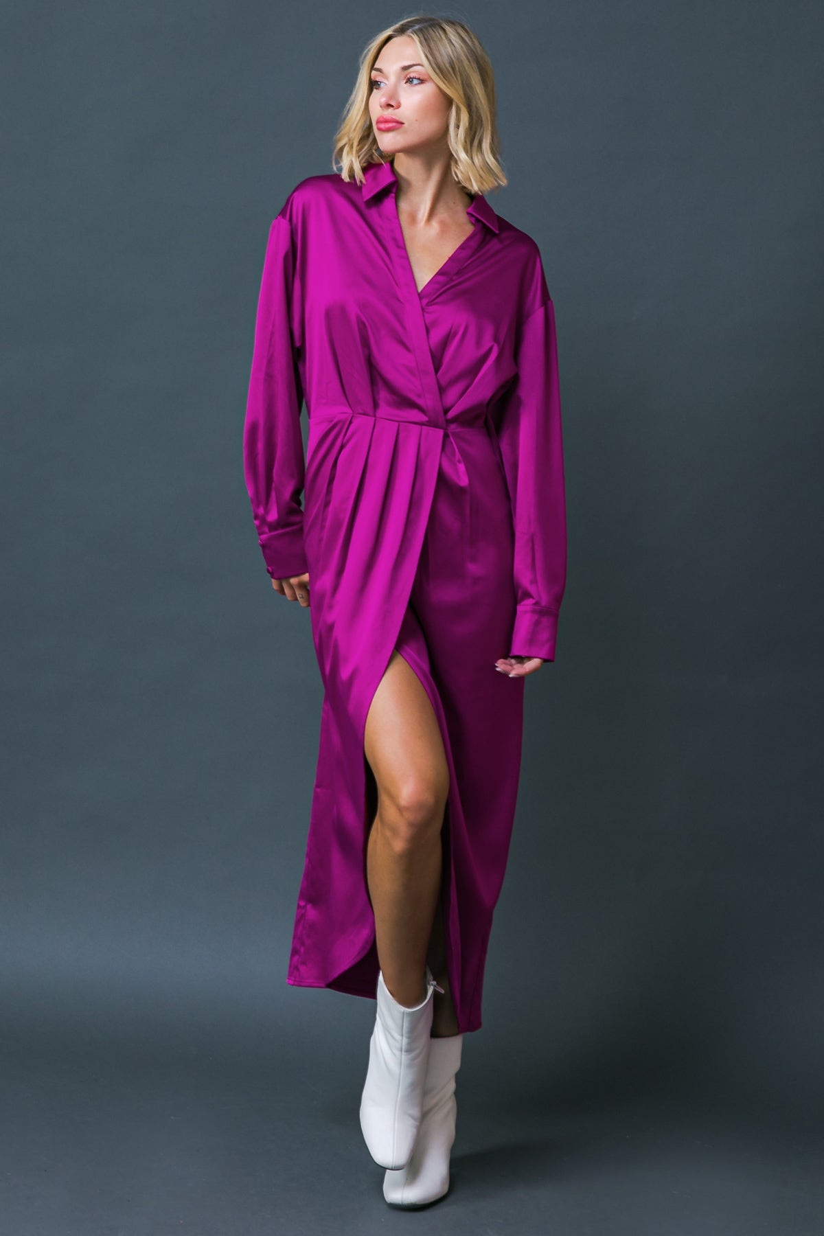 TOO GOOD TO BE TRUE WOVEN MIDI DRESS - By Baano