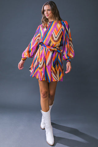 PALOMA PARTY WOVEN MINI DRESS - By Baano